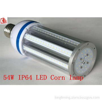 hot sale IP64 E40/E39/E27/E26 54W LED Corn bulb corn lamp